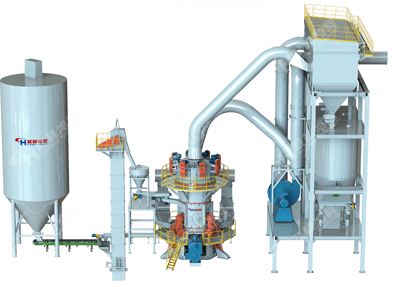 二次分级的超细立磨系统